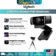 Logitech C922 PRO HD STREAM WEBCAM Serious streaming webcam. Hyper-fast HD 720p at 60fps.