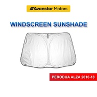 Avanstar Motors Perodua Alza 2010-18 Foldable Custom Front Windscreen Sunshade
