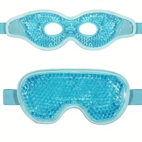 2Pcs/Set Gel Eye Mask Cooling Eye Mask For Dry Eyes Care Hot & Cold Eye Ice Pack Reusable Gel Sleep 