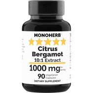 MONOHERB Citrus Bergamot Extract 1000 mg - 90 Vegetarian Capsules