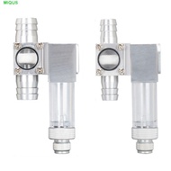 MIQUS Fish Tank CO2 Diffuser, 12/16mm Aquarium CO2 Atomizer CO2 External Atomizer, Practical Aluminu