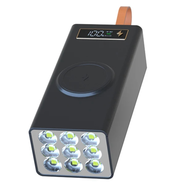 (MEBR) Portable DIY Mobile Power Box External 21x18650 5V Solder-Free Battery Charging Storage Box C