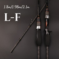 Saltwater Light Fishing Rod Spinning Rod Baitcasting Rod 1.8m/1.98m/2.1m Casting Rod BC