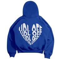 Hoodie BOXY OVERSIZE UDL OFF BLUE