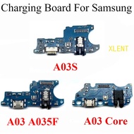 For Samsung A03 A035F A03S A03 Core USB Charging Board Charging Port Connector Board Flex