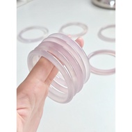 Purple agate  bangle