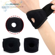 MALCOLM Wrist Guard, Carpal Tunnel Compression Palm Guard Protector Wrist Brace, Adjustable Elastic Armbands Wrist Support Black Unisex