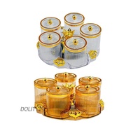 [Dolity2] Condiment Jars Dustproof Seasoning Boxes Elegant Candy Containers Food Storage for Housewa