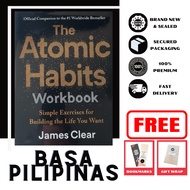 Premium: Black Atomic Habits Workbook by James Clear (Basa Pilipinas) Atomic Habits Book