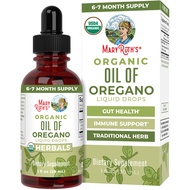 MaryRuth Organics Oregano Oil Drops | 6 Month Supply | USDA Organic Oil of Oregano Liquid | Herbal B