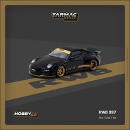 Tarmac Works 1:64 RWB 997 Black Diecast Model Car