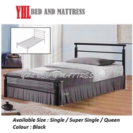 YHL Sarayah I Metal Bed Frame - Single / Super Single / Queen Size (Free Delivery And Installation)