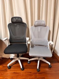 人體工學辦公椅 黑色/灰色