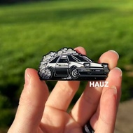 Pin Enamel Initial D Japan Street Racing Manga Drift Diecast