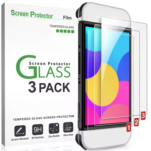 1/2/3PCS Protective Tempered Glass for Switch /Switch Lite/Switch Oled Screen Protector Film For Swi