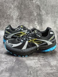 💥現貨💥 熱賣千禧Y2K復古機能風 Brooks Adrenaline GTS 12 緩震支撐透氣專業跑步休閑鞋 | 黑黃藍灰撞色 | 透氣網布鞋面 | GTS專業穩定支撐系統 | 防滑耐磨橡膠大底|