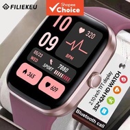 SmartWatch 2.1 Inch HD Smart Watch Men Women Sports Fitness Bracelet Bluetooth Call Waterproof HR BP