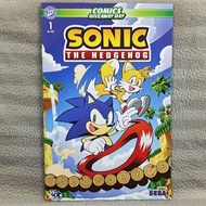 Sonic the Hedgehog Comics: Comics Giveaway, 80, 81 (IDW Publishing) DCxSonic 1, 3 (DC Comics)