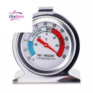 Food Grade Stainless Steel Dial Thermometer Accurate Readings for Fridge/Freezer