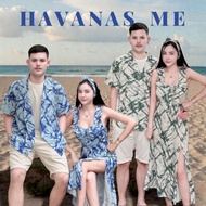 Havanas Couple Set Women's Dress Is A New Long Very Beautiful Suitable For Wearing With Shirt.