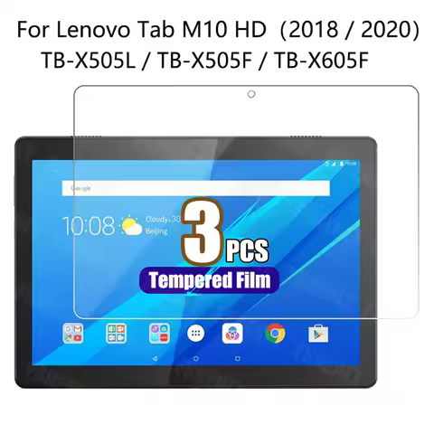 Screen Protector for Lenovo Tab M10 10.1" 2018 TB-X505F TB-X505L Smart Tab M10 HD 2020 TB-X605F Temp