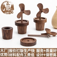 Desktop Fragrance Household Solid Wood Aroma Diffuser Diffuser Office Diffuser Essential Oil Wood Cr