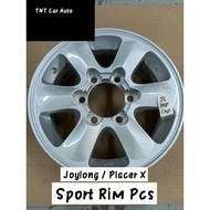 PLACER X / JOYLONG TAYAR RIM SPORT RIM/PCS (TNT CAR AUTO)16" 15'' INCH