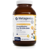 Metagenics OmegaGenics Fish Oil EPA-DHA 1000 mg - High Potency - Omega-3 Fish Oil Supplement - for H