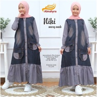 11-year-old Girl's Clothes/11-Year-Old Children's Clothes/muslim fashion/01-Year-Old Children's Eid 