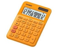 【威哥本舖】Casio台灣原廠公司貨 MS-20UC-RG 迷你桌上型12位元計算機 商用計算機 稅金計算 時間計算