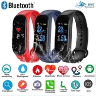 COD Bluetooth M3 Smart Watch Digital Band Blood Pressure Fitness Bracelet Wrist Strap Tracker Swimmi