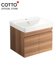 COTTO ตู้เก็บของใต้อ่างล้างหน้าแบบแขวนผนัง รุ่น V00163PW