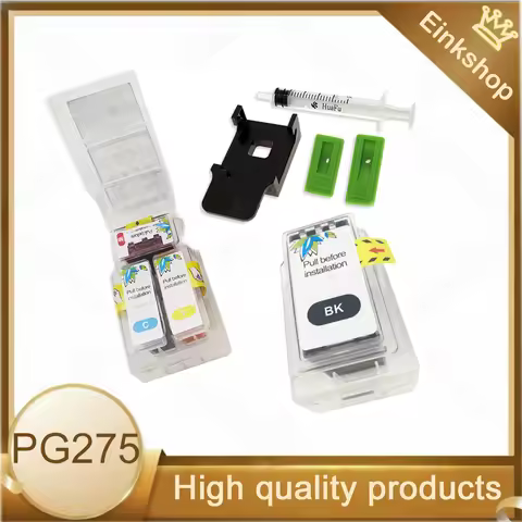 PG-275 CL-276 For Canon 275XL 276XL PIXMA MP230 PIXMA MP240 Ink Cartridges PG275 CL276PG275 CL276 Sm