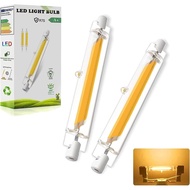 R7S LED Bulb 78mm 10W Dimmable (100W Equivalent), Warm White 3000K 1000LM, Energy Saving LED As J78m