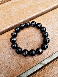 金運石走強貓眼│紫蘇輝│黑銀線│ 超強能量│ 身心靈 水晶 手鍊