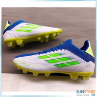 Giày Đá Bóng Đế Đinh FG Xspee d Trắng Xanh - Giày Đá Banh Mới 2022