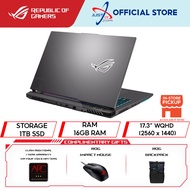 ASUS ROG STRIX G17 G713P-VLL039W GAMING LAPTOP (RYZEN 9-7945HX 16GD5(8X2) 1TBSSD / RTX4060 8GD6 / 17.3" WQHD / WIN11H)