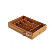 ::bonJOIE:: 德國雙人牌 竹製餐具收納盒 ( 不銹鋼 湯匙 刀子 叉子 筷匙 刀叉 收納盤 木盒 木盤 竹子製
