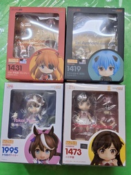 售全新日版[現貨]:GSC Q版 figure 黏土人No.1431 式波·明日香 &  No.1419 綾波麗·蘭格雷 作戰服Ver. EVA 新世紀福戰戰士 &No.1995 東海帝王 賽馬娘 &