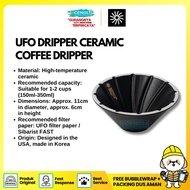 Coffee Dripper Ufo Dripper Ceramic Filter Cup Coffee Tool