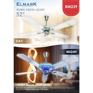 Elmark Ceiling Fan 52" EU 801 (Neon Light)