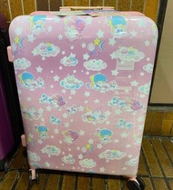 全新Sanrio little twin star 24”  20kg 粉紅色 pink 旅行喼 行李箱 旅行箱  行李喼 baggage luggage suitcase TSA Lock 360w