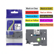 TZe231 tze231 TZE231 6mm 9mm 12mm 18mm 24mm Compatible Brother Label Tape tze131 Laminated Tape for 