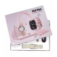 Sets 6 IN 1 A58 Plus Smart Watch Woman Smartwatch