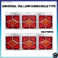 Lampu LED Lori Universal Tail Lamp Truck 24" | Lampu Belakang Lorry Mentol Sesuai Untuk 3TAN - 10TAN