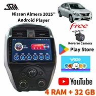 Nissan Almera 2015” Android Player 4 RAM + 32 GB