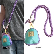 Light Luxury ins Retro Feel Purple Blue ADER Bag DIY Diagonal Rope Phone Case Storage Halter Side Cr