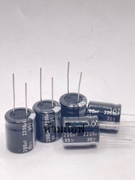 ใหม่ 2200uf 35V capacitor ตัวเก็บประจุ พร้อมส่ง 🇹🇭ราคาต่อตัว