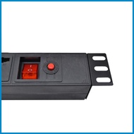 ▖ ♝ ☾ PRORACK 6 Slots Universal 19 Rack Mount PDU Power Distribution Unit (PDU)