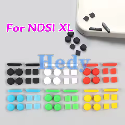 1set Replacement High Quality For DSI XL Console Screw Rubber Feet Cover For NDSi XL LL Upper LCD Sc